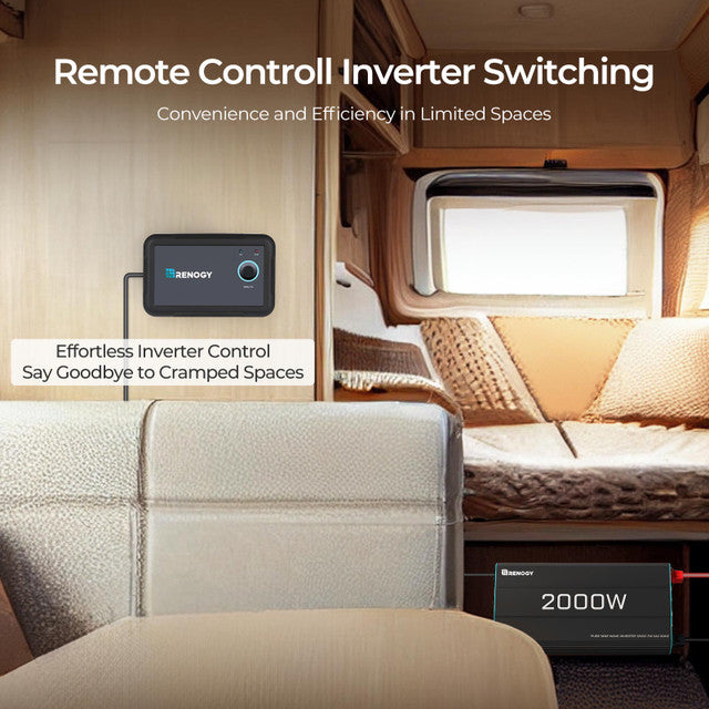 Renogy 2000W 12V Pure Sine Wave Inverter G2