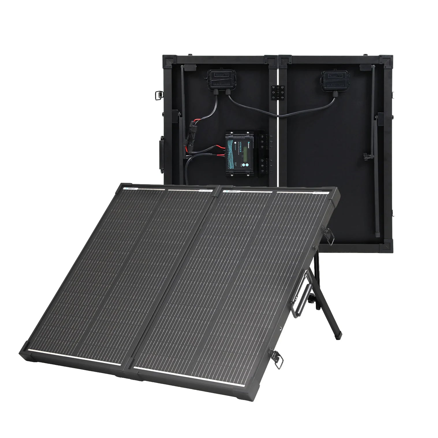 Renogy 200W 12V N-Type Portable Solar Panel Suitcase Kit w/ 20A PWM Controller