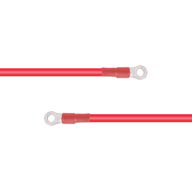 Renogy 2FT 4 AWG ANL Fuse Cable w/ Double Ring Terminals for 3/8in Lugs