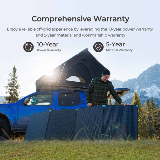 Renogy 400W Lightweight Portable Solar Panel Suitcase