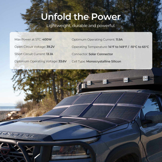 Renogy 400W Portable Solar Blanket