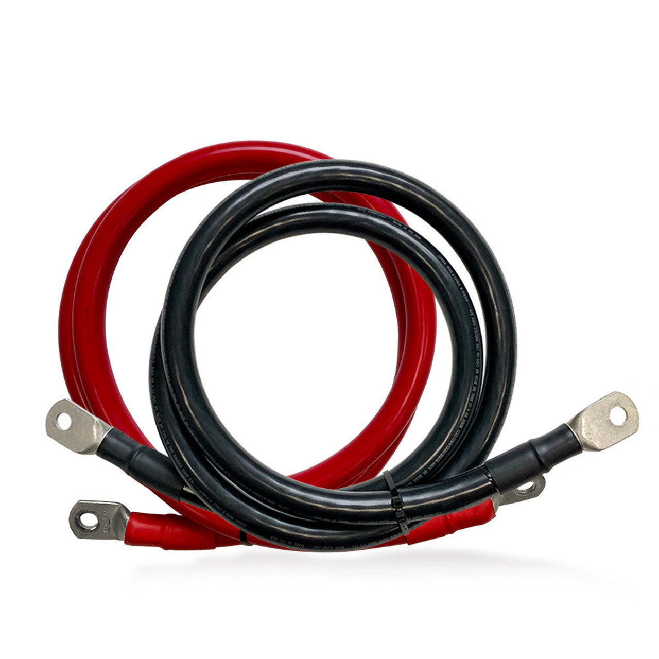 Renogy 5FT 0 AWG Battery Inverter Cables for 3/8 In Lugs