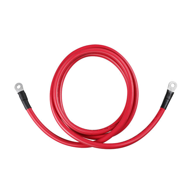Renogy 5FT 0 AWG Battery Inverter Cables for 3/8 In Lugs