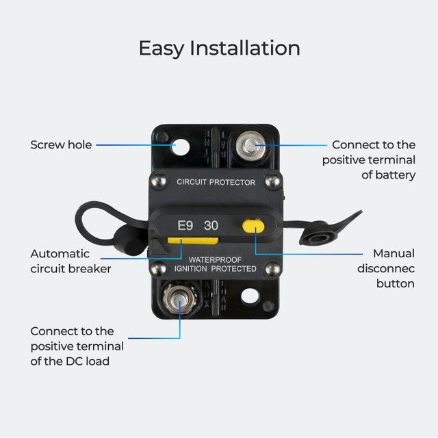 Renogy 60A Thermal Circuit Breaker