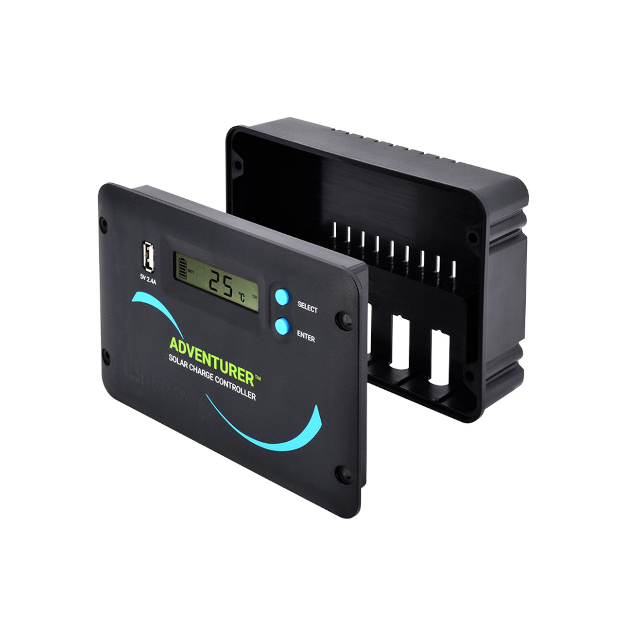 Renogy Adventurer Li 30A PWM Flush Mount Charge Controller w/ LCD Display