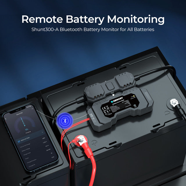 Renogy Battery Shunt 300 Remote Battery Monitoring