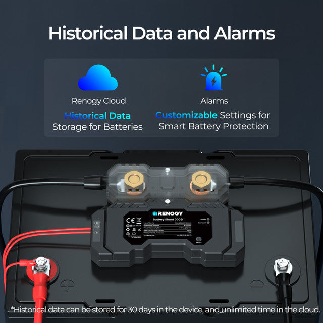 Renogy Battery Shunt 300 Remote Battery Monitoring
