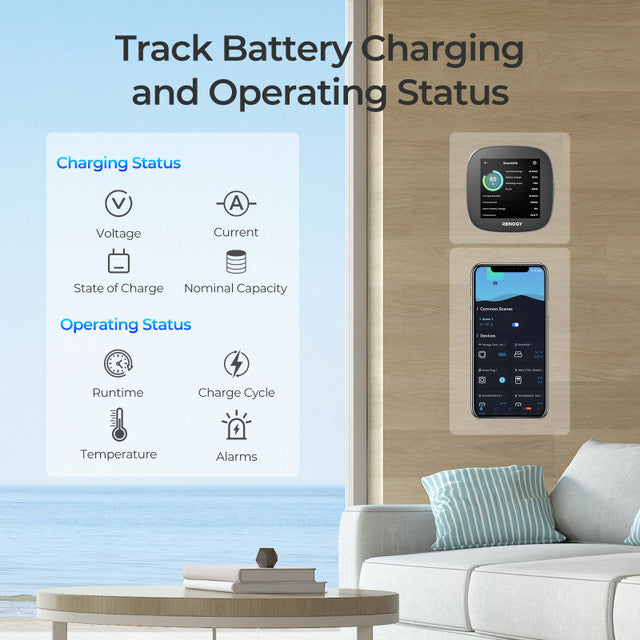 Renogy Battery Shunt 300 Remote Battery Monitoring