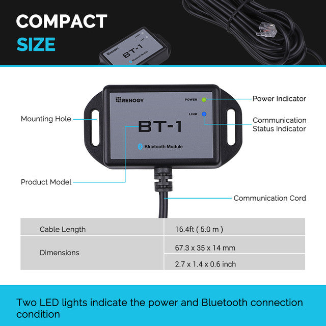 Renogy BT-1 Bluetooth Module