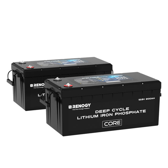 Renogy Core 12V 200Ah Deep Cycle Lithium Iron Phosphate Battery
