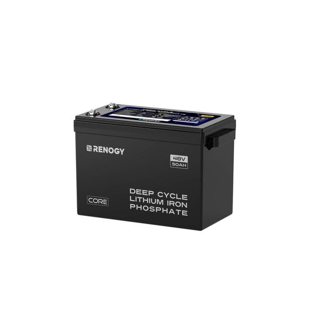 Renogy Core 48V 50Ah Smart Lithium Iron Phosphate Battery w/Self Heating