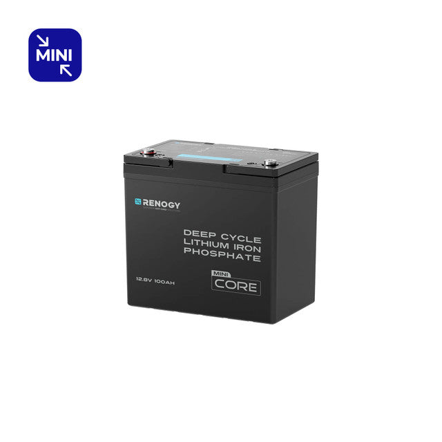 Renogy Core Mini 12.8V 100Ah Lithium Iron Phosphate Battery