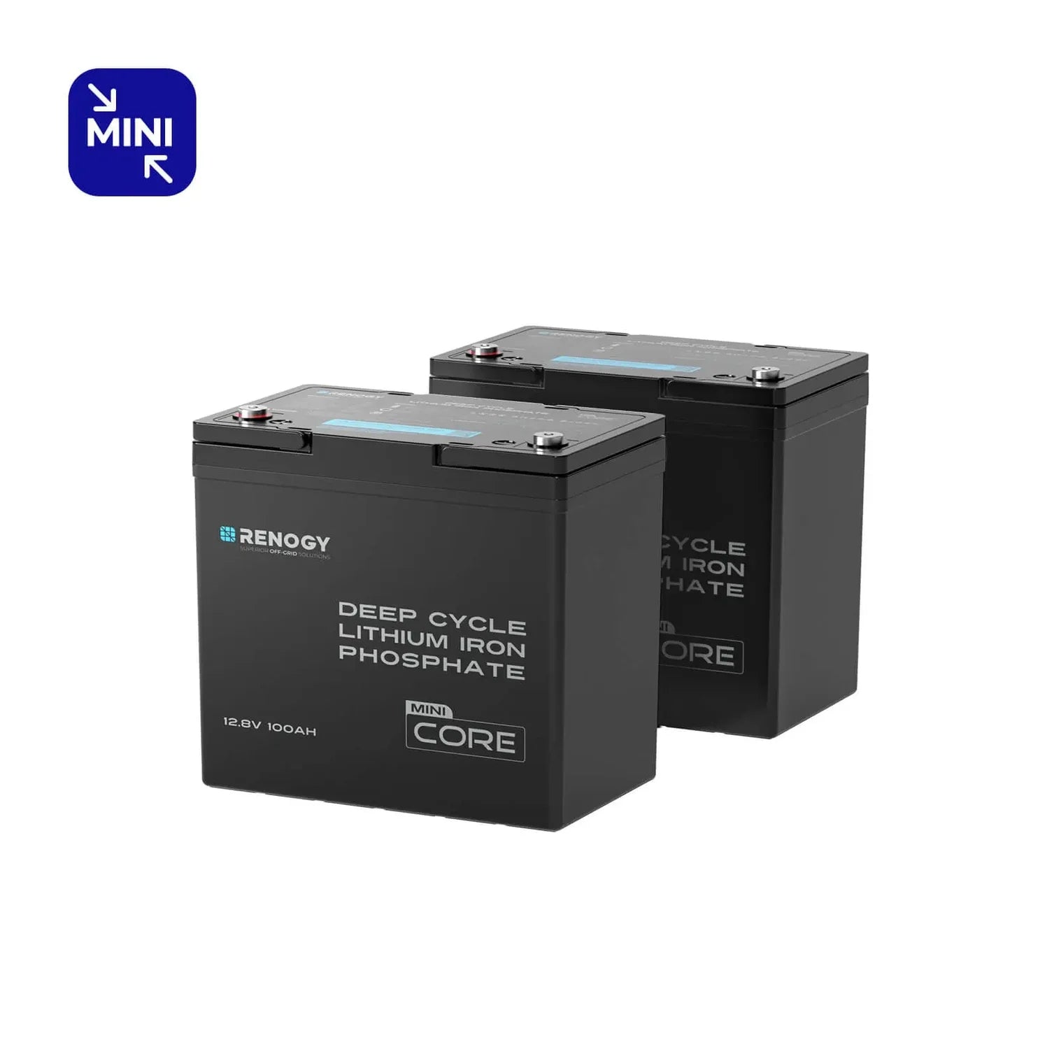 Renogy Core Mini 12.8V 100Ah Lithium Iron Phosphate Battery