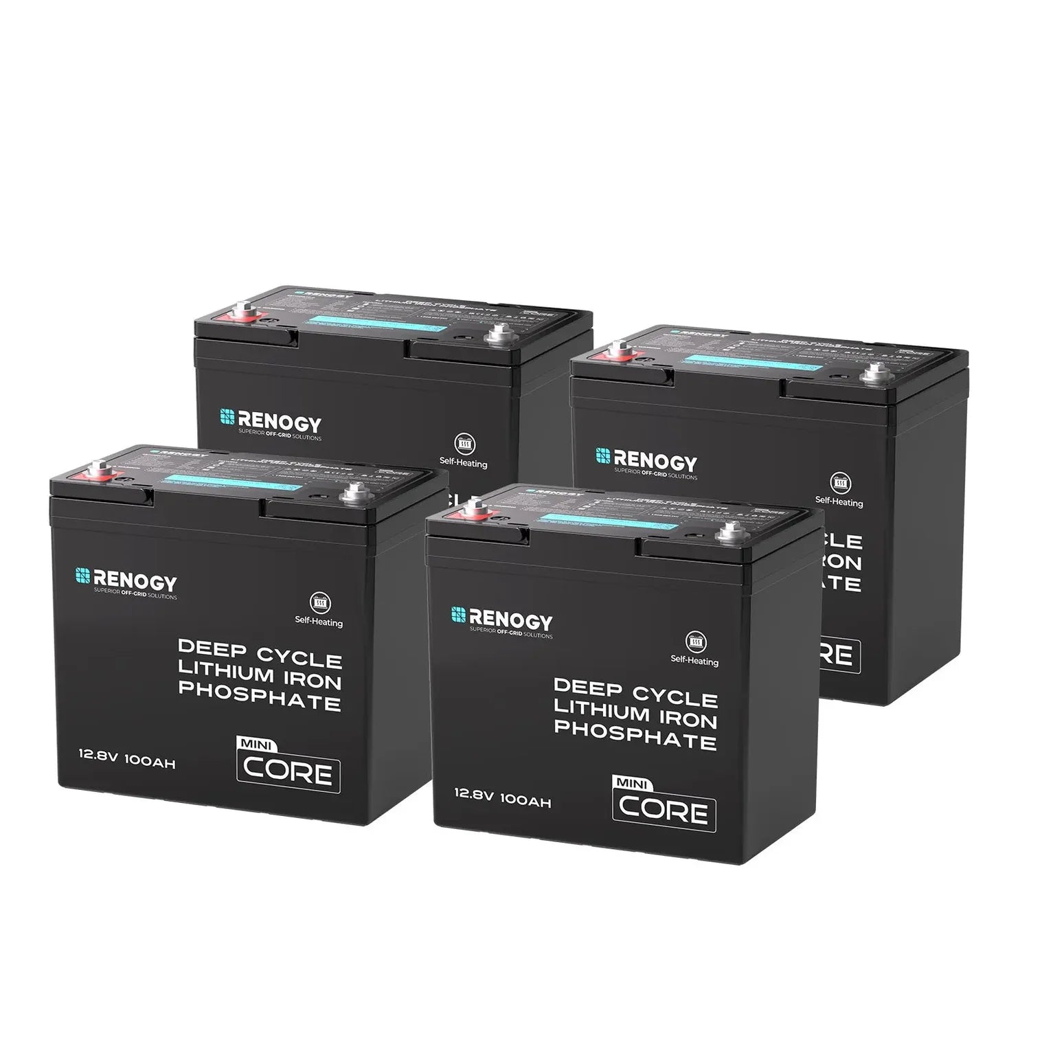 Renogy Core Mini 12V 100Ah DuoHeat Tech Lithium Iron Phosphate Battery
