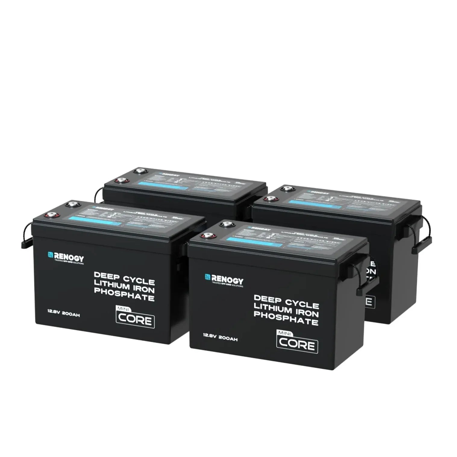 Renogy Core Mini 12V 200Ah LiFePO4 Battery w/ Low Temperature Protection