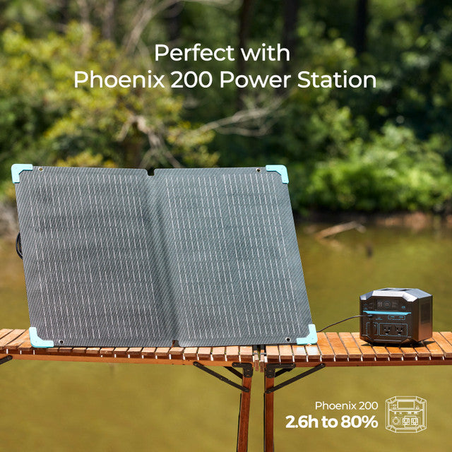 Renogy E.FLEX 80W 12V Portable Monocrystalline Solar Panel