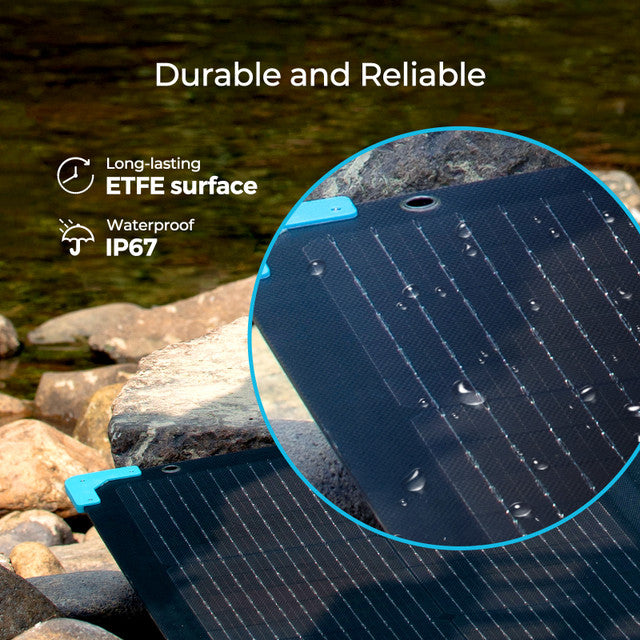 Renogy E.FLEX 80W 12V Portable Monocrystalline Solar Panel