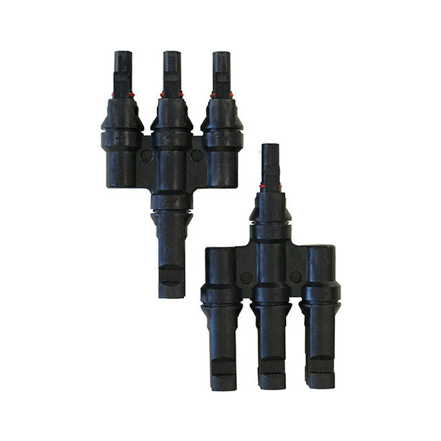Renogy MC4 Solar Branch Connectors 3 to 1