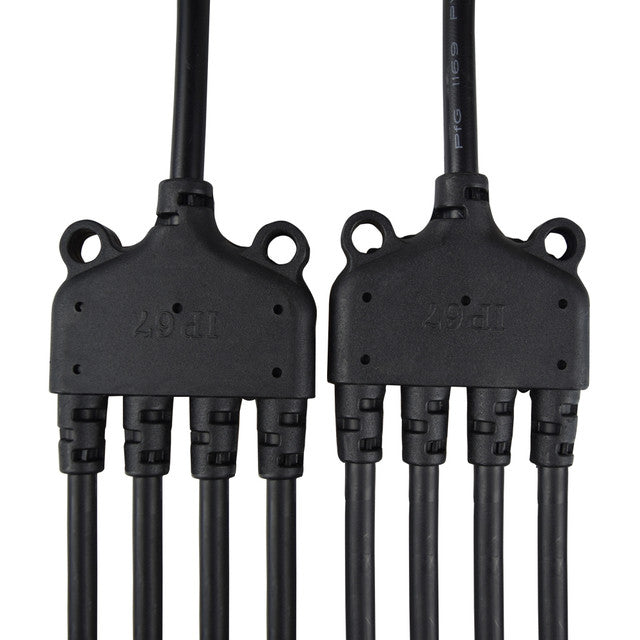 Renogy MC4 Solar Branch Connectors 4 to 1