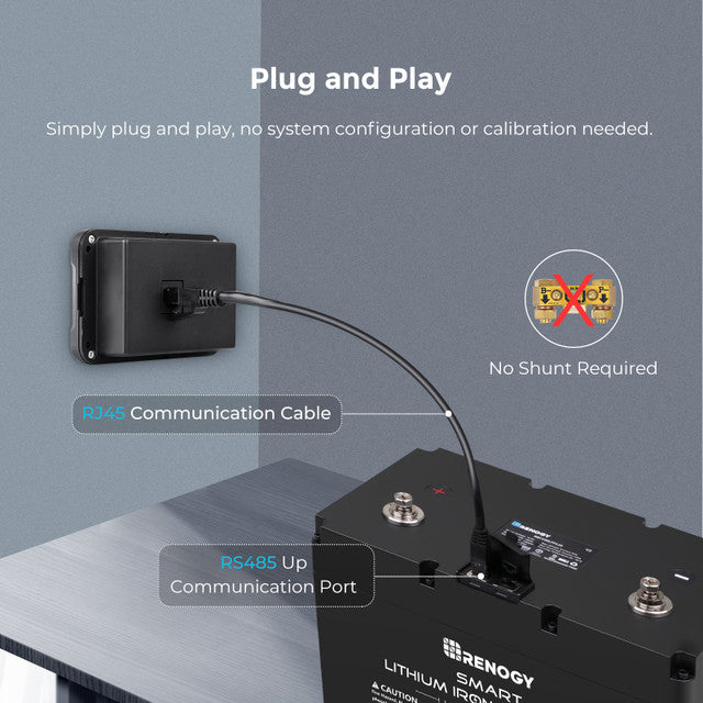 Renogy Monitoring Screen for Smart Lithium Battery