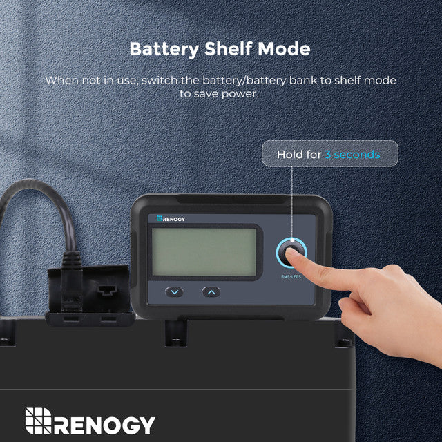 Renogy Monitoring Screen for Smart Lithium Battery