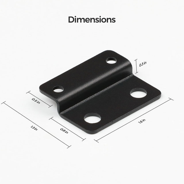 Renogy Mounting Brackets for 12V 200Ah Pro LiFePO4 Batteries