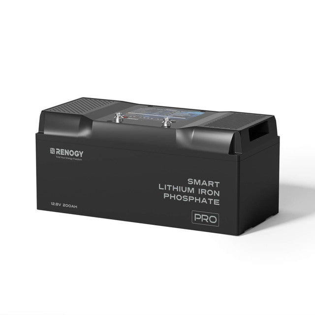 Renogy PRO 12V 200Ah Smart LiFePO4 Battery w/ Bluetooth & Self Heating