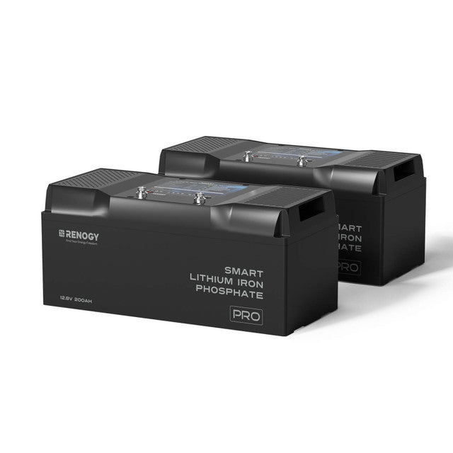 Renogy PRO 12V 200Ah Smart LiFePO4 Battery w/ Bluetooth & Self Heating