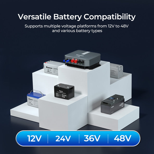Renogy REGO 12/24/36/48V 30A MPPT Solar Charge Controller