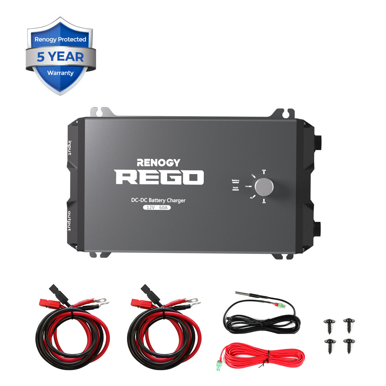 Renogy REGO 12V 60A DC to DC Battery Charger