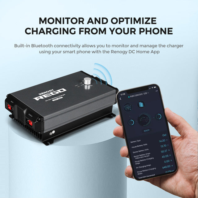 Renogy REGO 12V 60A DC to DC Battery Charger