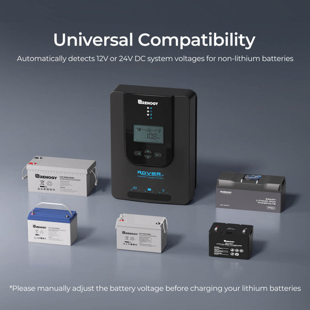 Renogy Rover Li 30A MPPT Solar Charge Controller