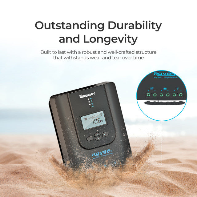 Renogy Rover Li 40A MPPT Solar Charge Controller w/ Bluetooth