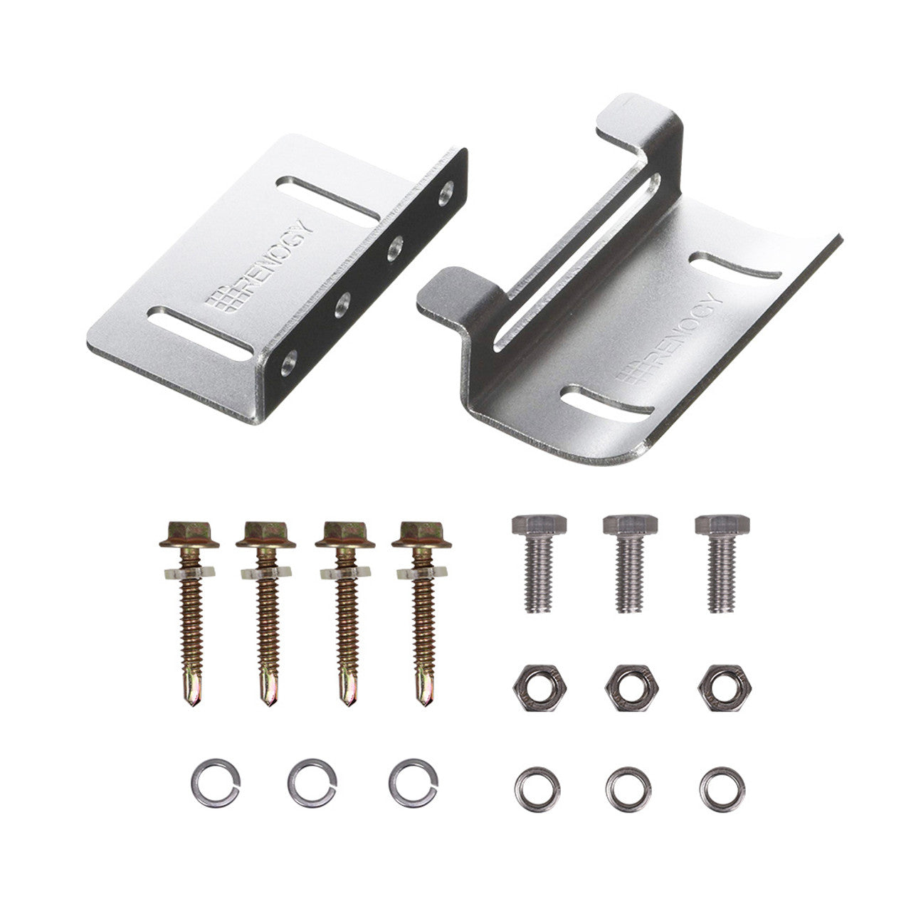 Renogy Solar Panel Mounting Curved Z Bracket  Set of 4