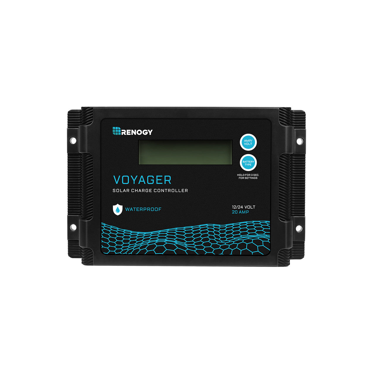 Renogy Voyager 12/24V 20A PWM Waterproof Solar Charge Controller