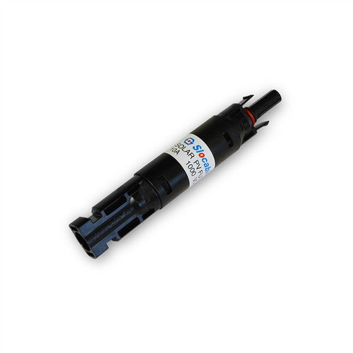 Renogy Waterproof Solar Connector In-Line Fuse Holder w/ Fuse
