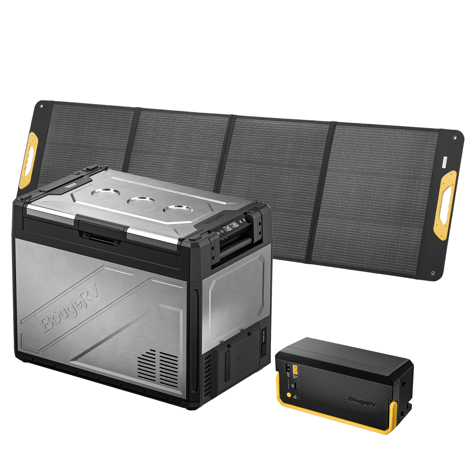 BougeRV Rocky V3.0 69QT Dual Zone 12V Car Fridge