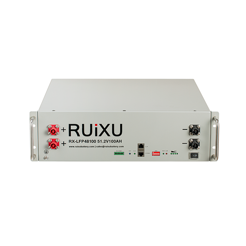 RUiXU RX-LFP48100 51.2V 100Ah 5.12kWh Server Rack LiFePO4 Battery