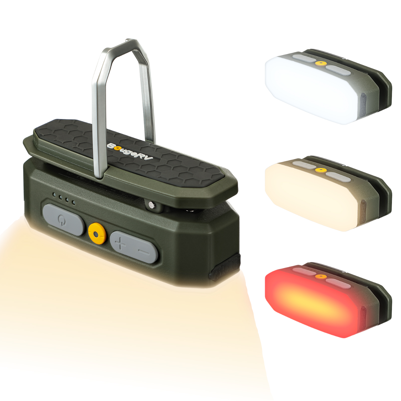BougeRV Sensor Camping Lantern Movable Area Light (2 Pack)