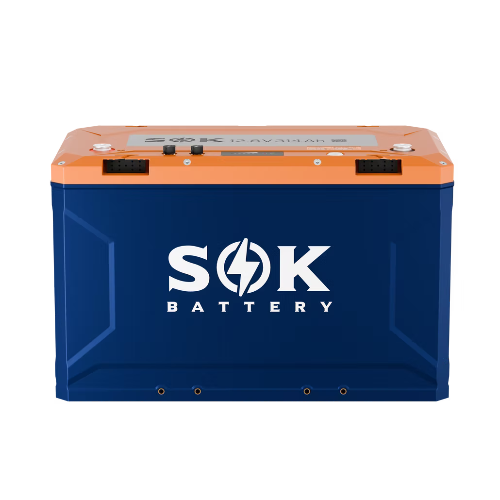 SK12V314PH | 12V314Ah Battery, Built-In Heater & Bluetooth, Victron CAN Comms
