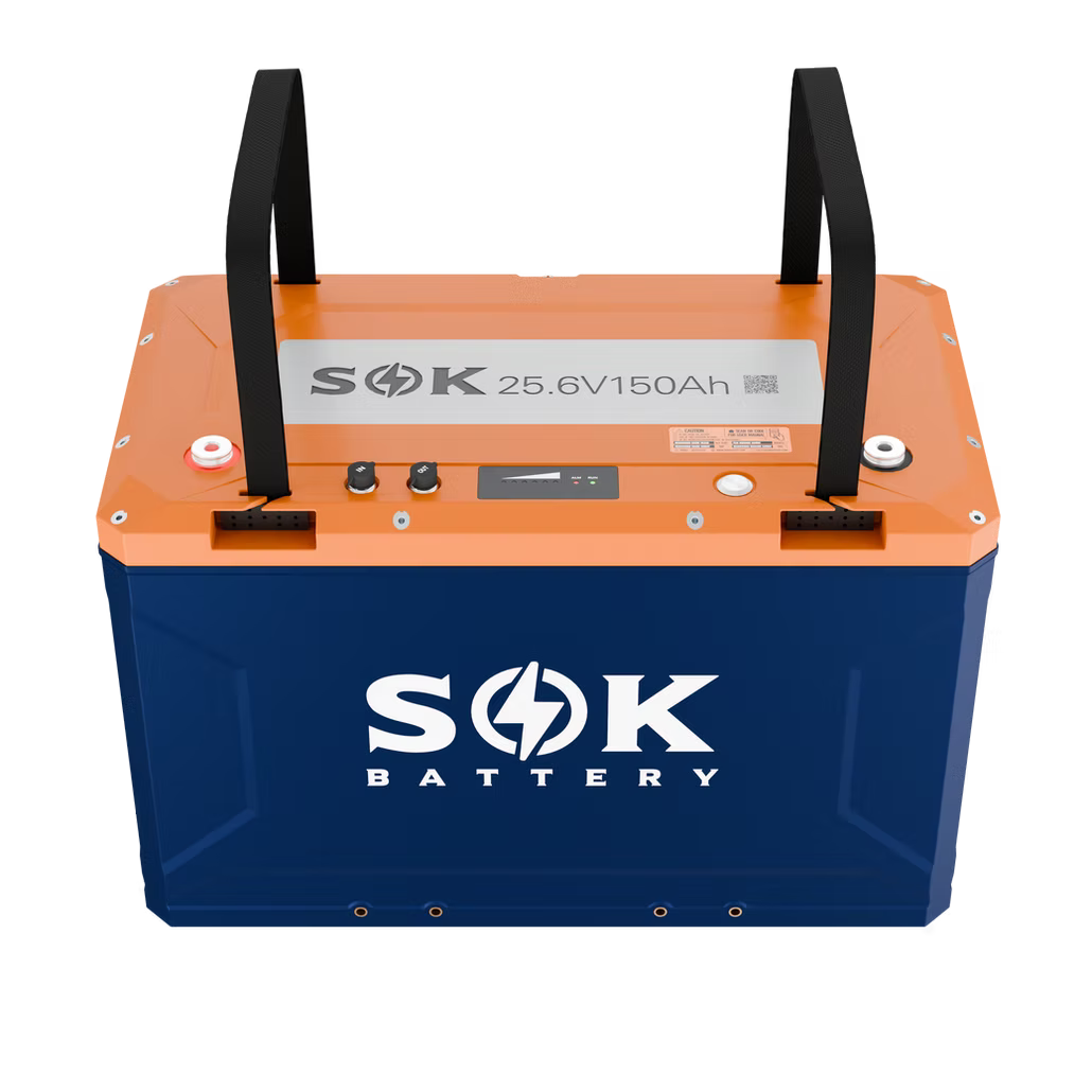 SK24V150PH | 24V150Ah Battery,Built-In Heater & Bluetooth, Victron CAN Comms