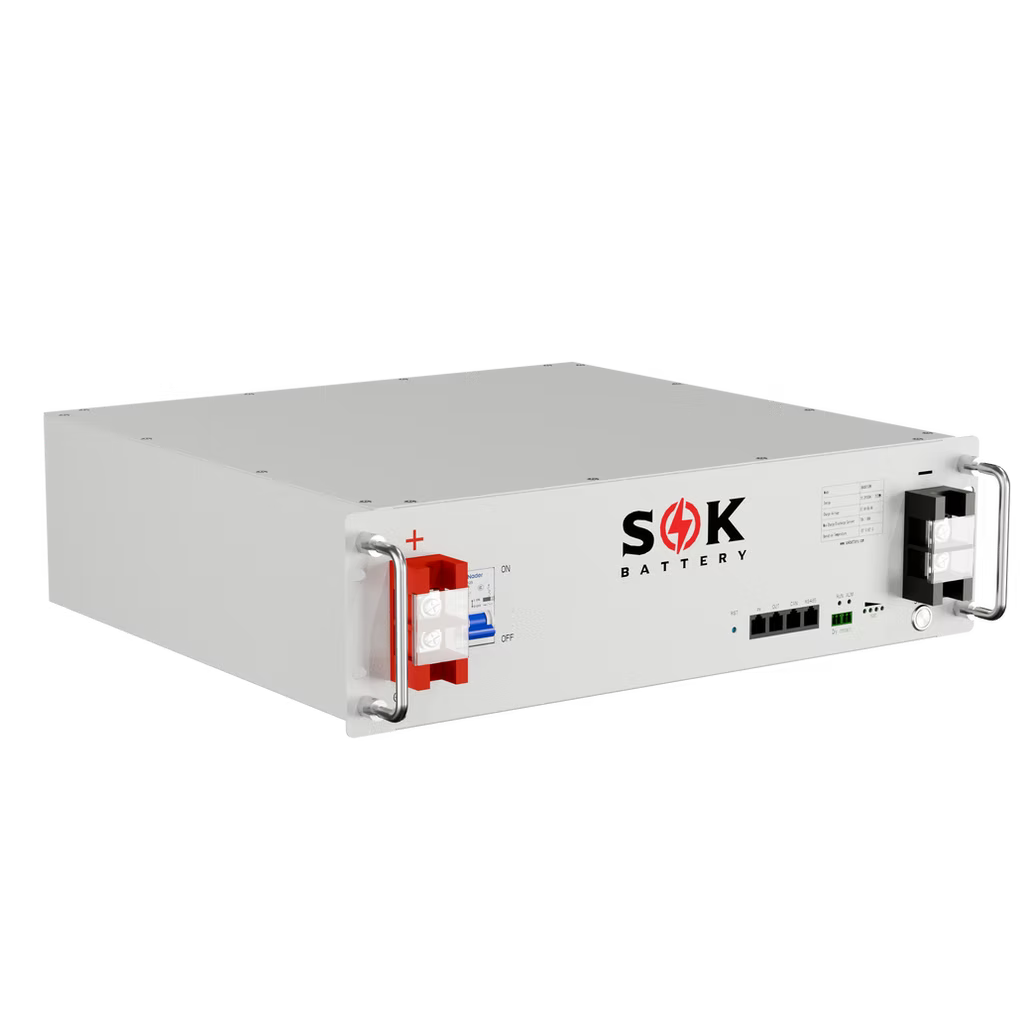 SK48V100N | 48V100Ah Server Rack LiFePO4 Battery