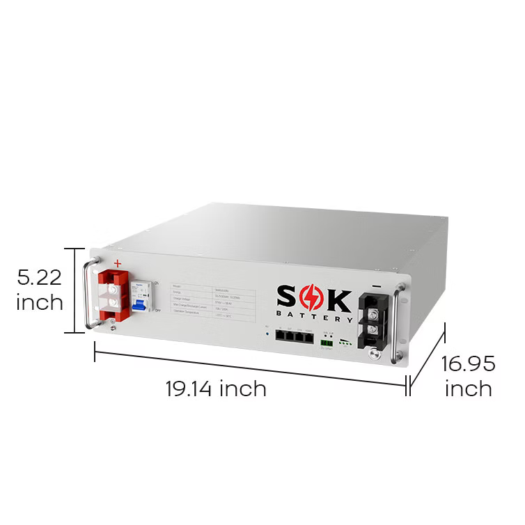 SK48V100N | 48V100Ah Server Rack LiFePO4 Battery
