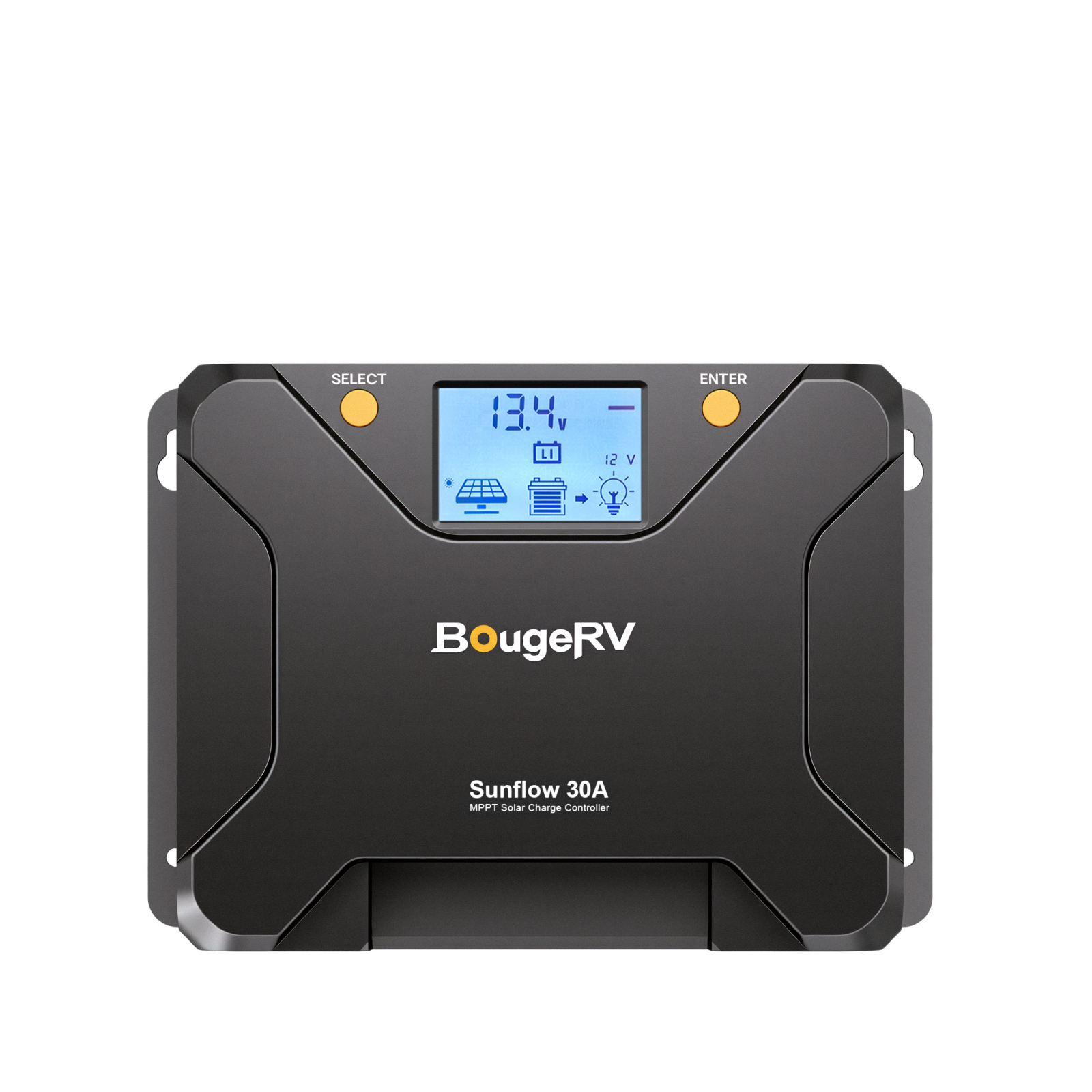 BougeRV Sunflow 30A MPPT Solar Charge Controller 12V/24V