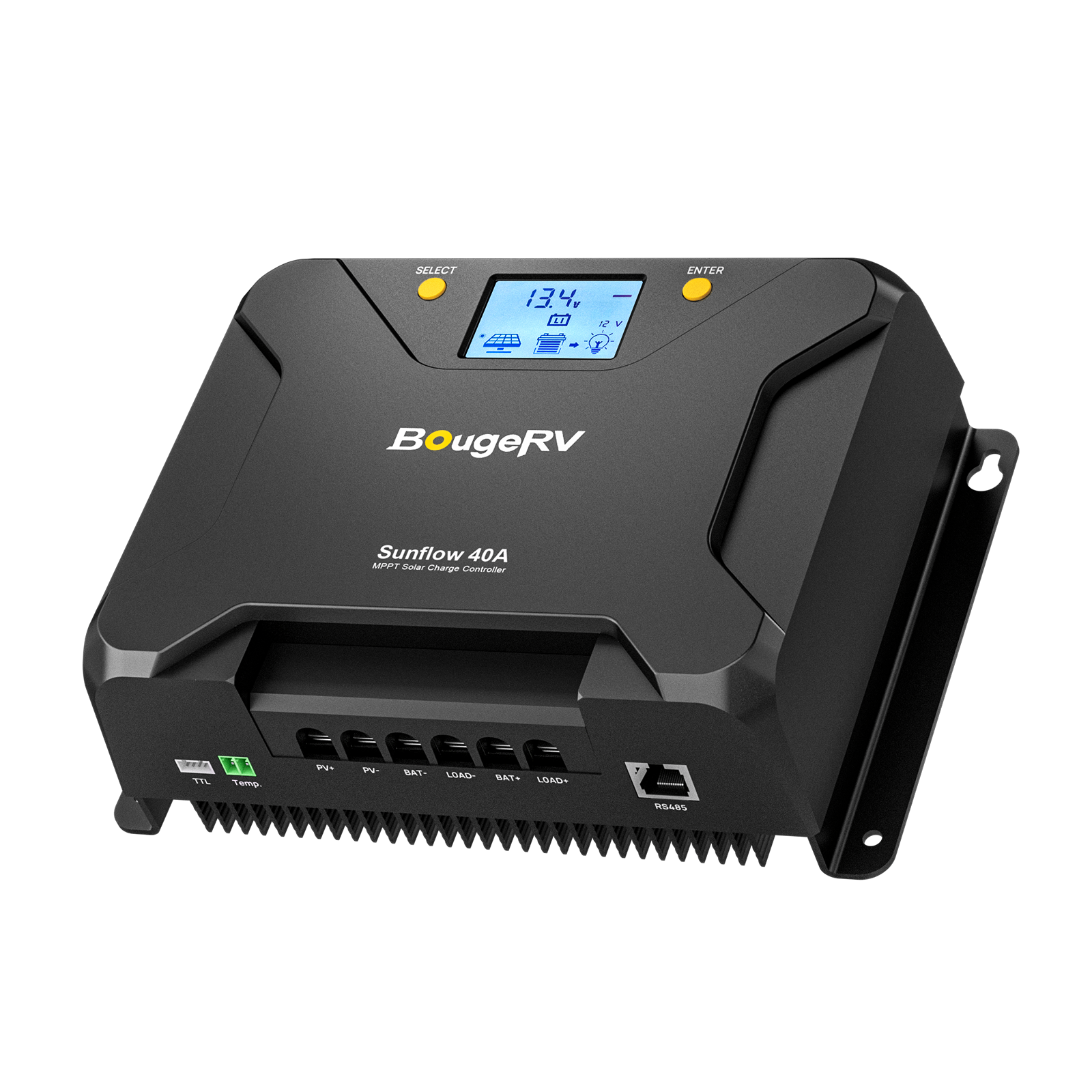 BougeRV Sunflow 40A MPPT Solar Charge Controller 12V/24V