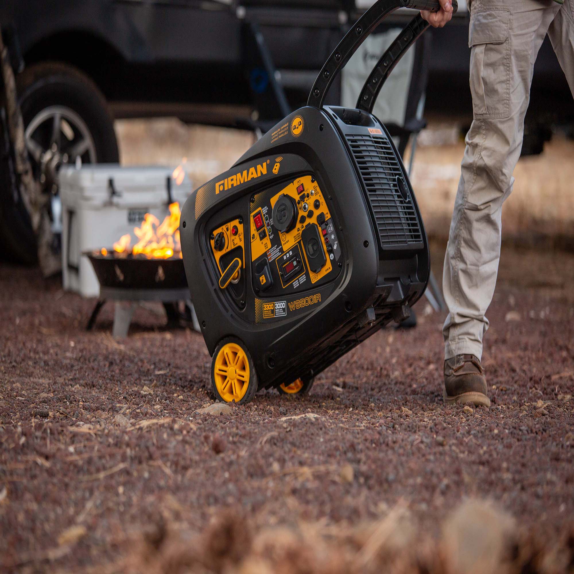 Inverter Portable Generator 3300/3000W Remote Start