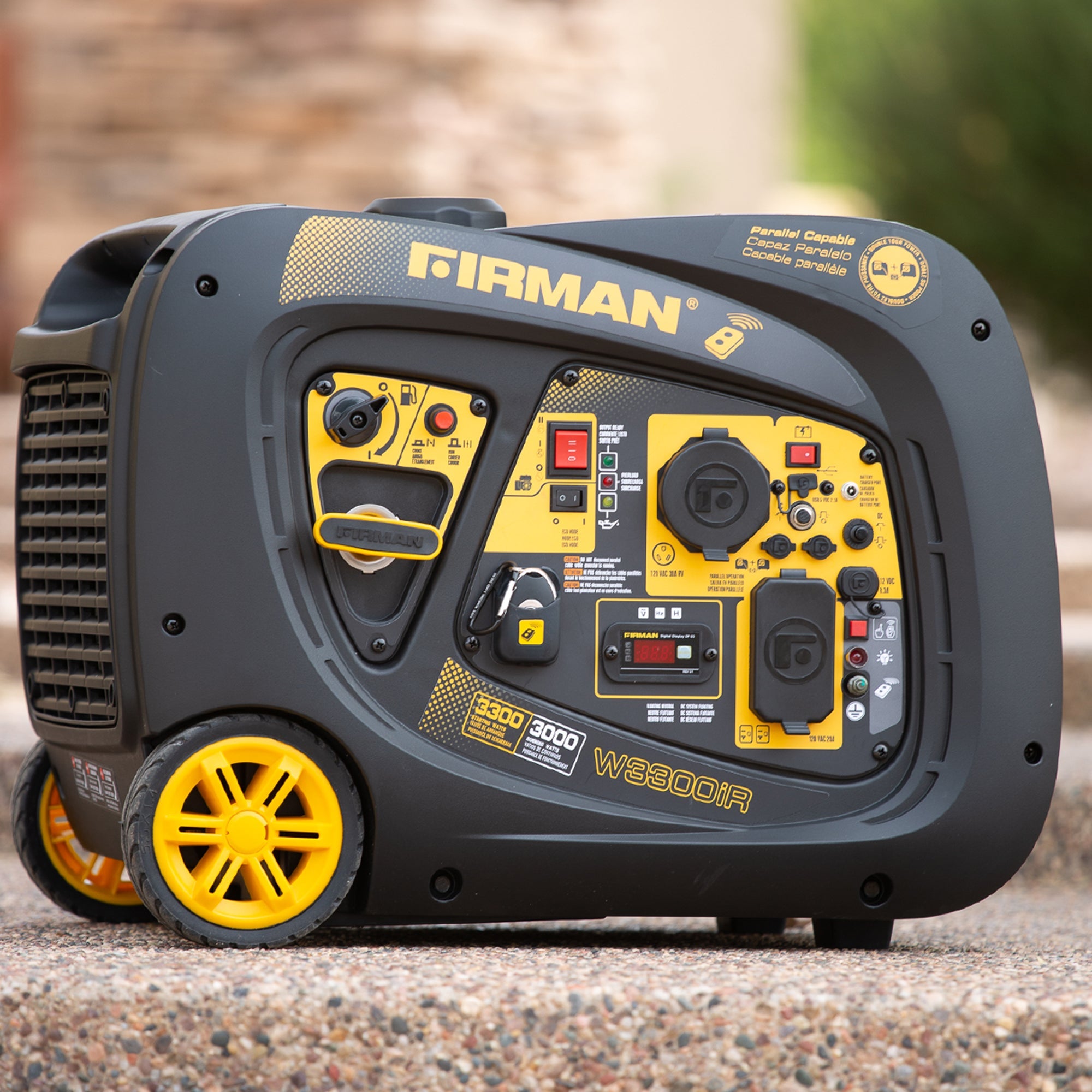 Inverter Portable Generator 3300/3000W Remote Start