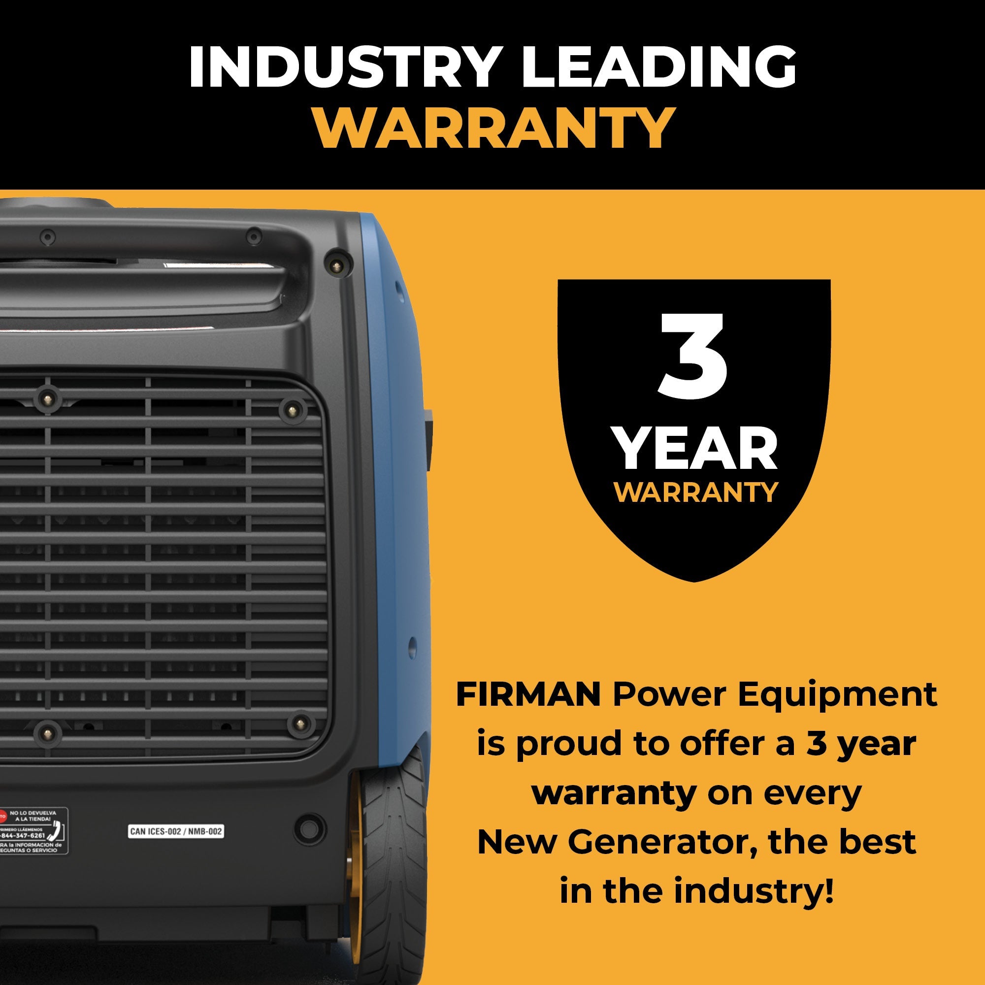 Dual Fuel Inverter Portable Generator 3200/2900W Electric Start